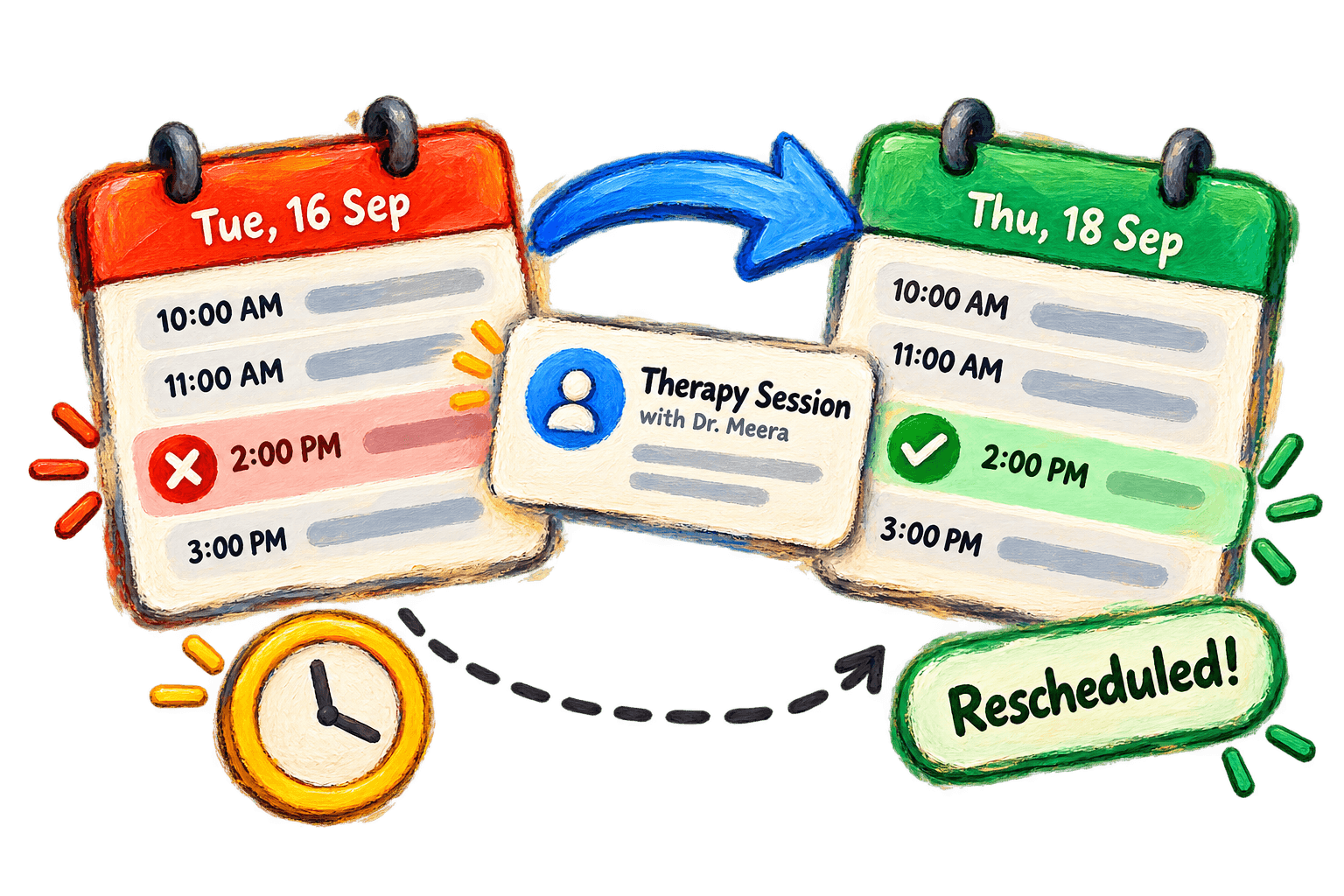 Rescheduling support