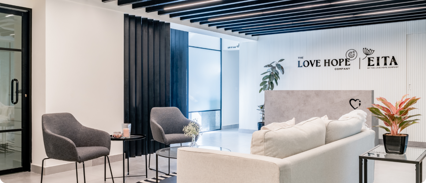 A welcoming room at The Love Hope Company